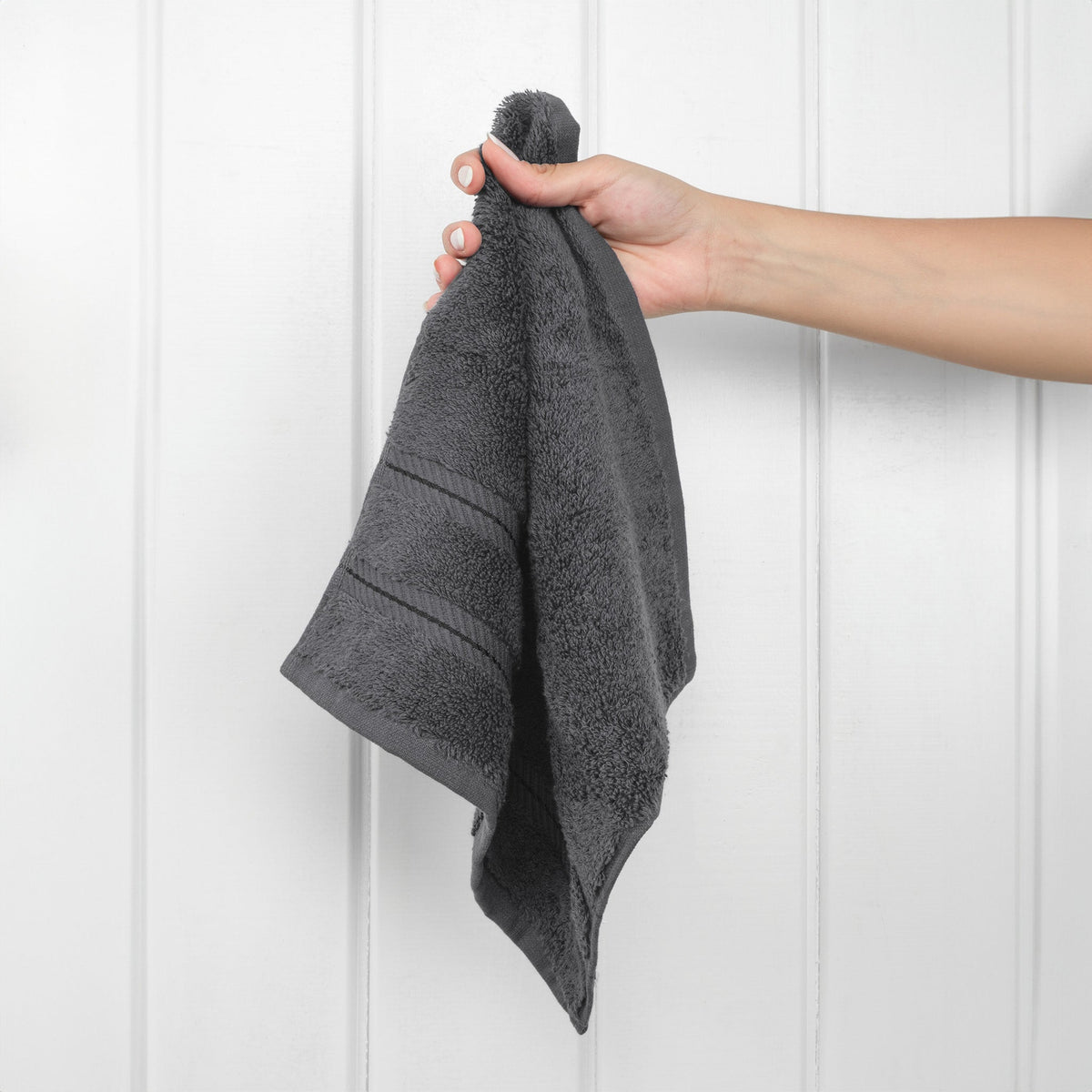 4 Piece 100% Cotton Luxury Washcloth Turkish Towel Set - 60 Set Case Pack