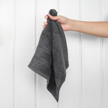 4 Piece 100% Cotton Luxury Washcloth Turkish Towel Set - 60 Set Case Pack