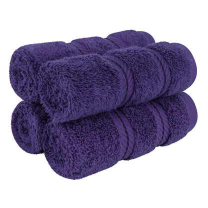 4 Piece 100% Cotton Luxury Washcloth Turkish Towel Set - 60 Set Case Pack