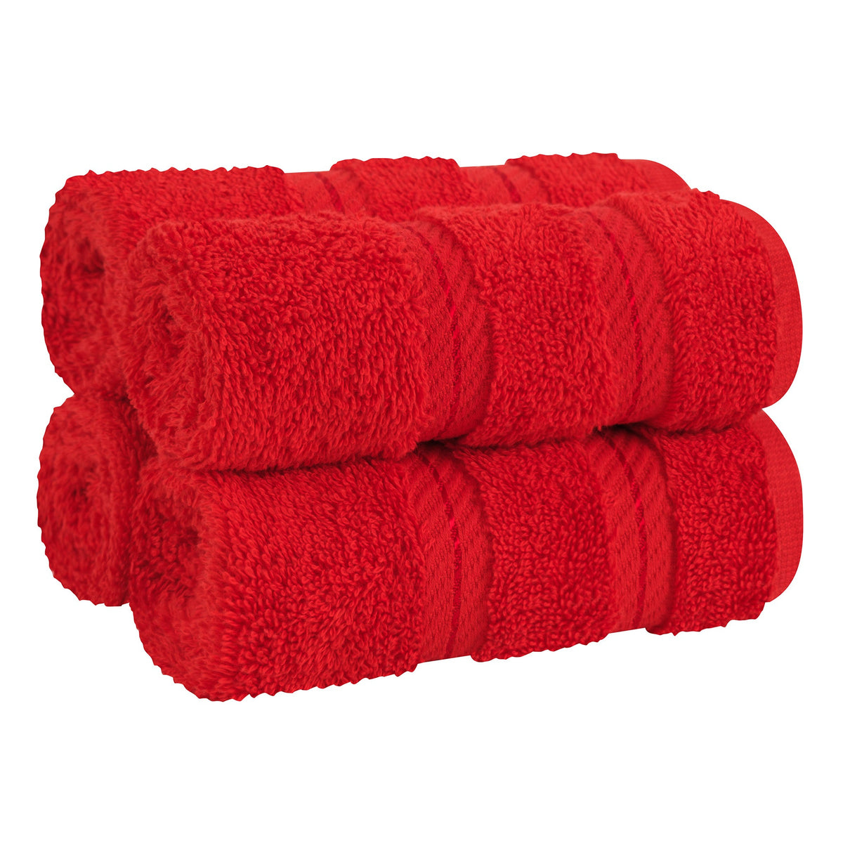 4 Piece 100% Cotton Luxury Washcloth Turkish Towel Set - 60 Set Case Pack