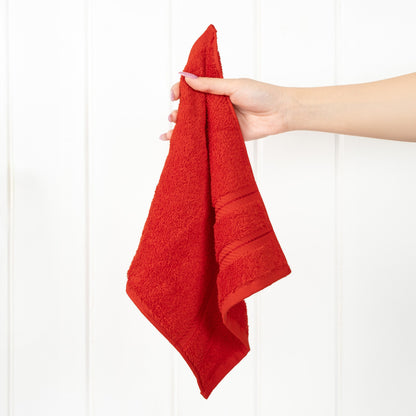 4 Piece 100% Cotton Luxury Washcloth Turkish Towel Set - 60 Set Case Pack