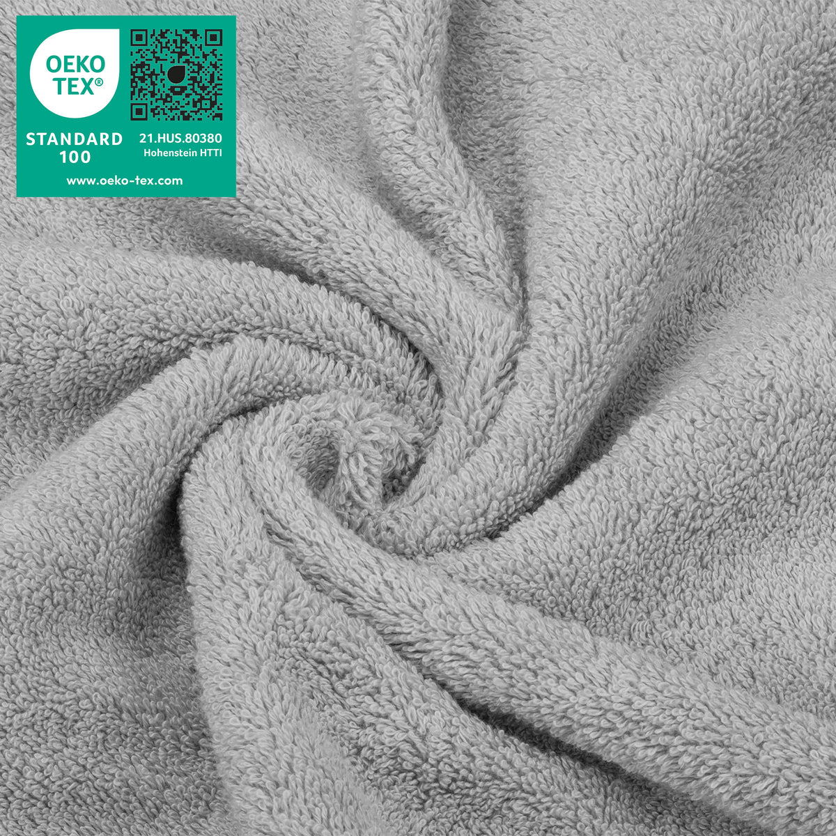 4 Piece 100% Cotton Luxury Washcloth Turkish Towel Set - 60 Set Case Pack