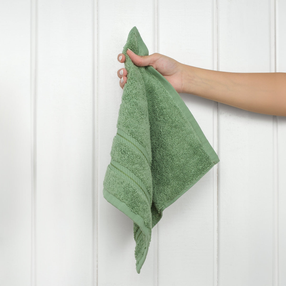 4 Piece 100% Cotton Luxury Washcloth Turkish Towel Set - 60 Set Case Pack