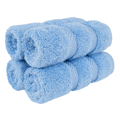 4 Piece 100% Cotton Luxury Washcloth Turkish Towel Set - 60 Set Case Pack