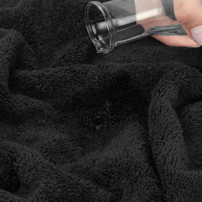 6 Piece 100% Cotton Turkish Bulk Bath Towels - Wholesale Premium Towel Sets - 10 Set Case Pack