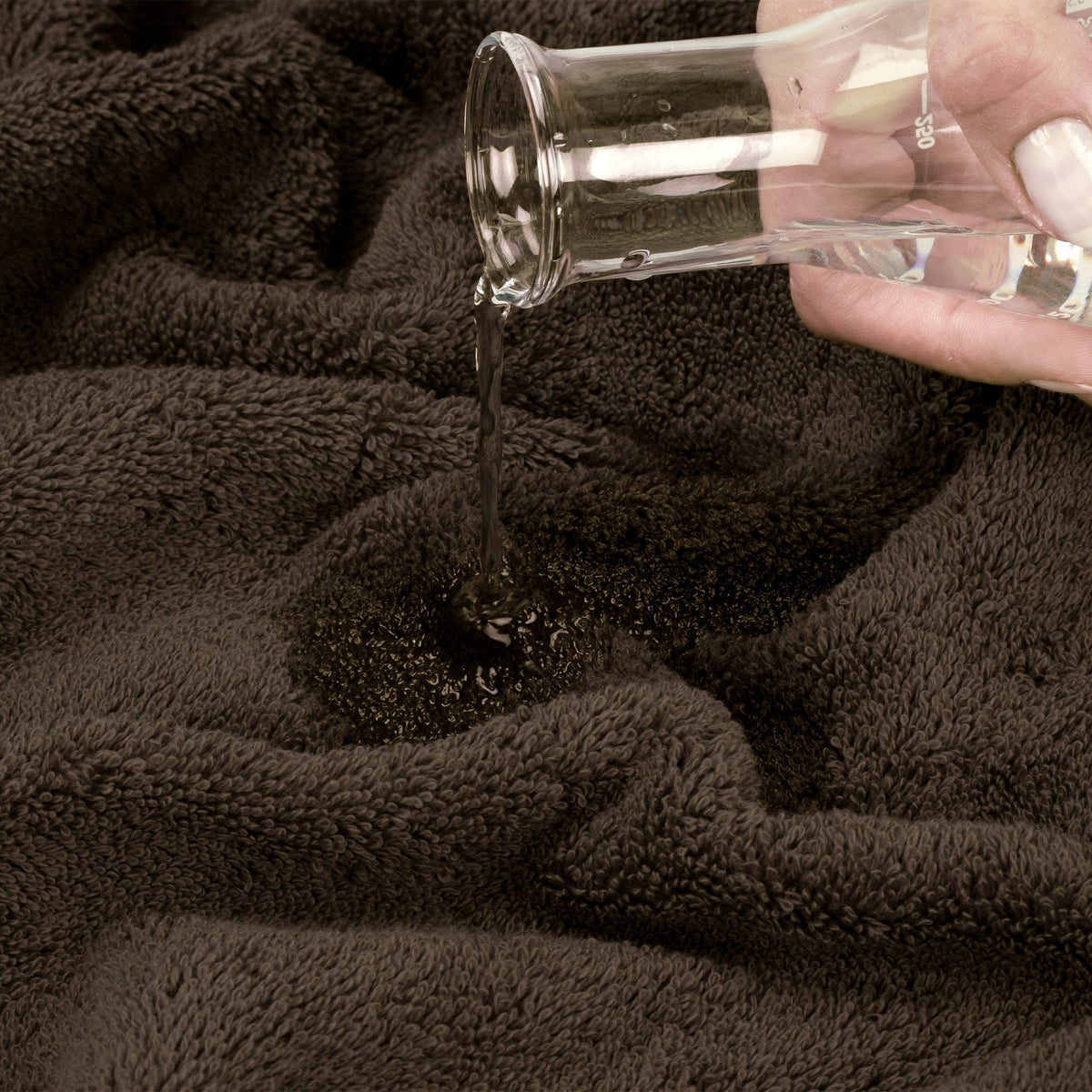 6 Piece 100% Cotton Turkish Bulk Bath Towels - Wholesale Premium Towel Sets - 10 Set Case Pack