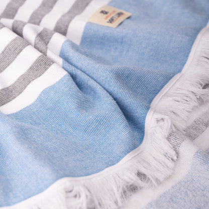 Mediterranean 100% Cotton Turkish Peshtemals, 35" x 60",  Modern & Traditional Turkish Towels - 44 Set Case Pack