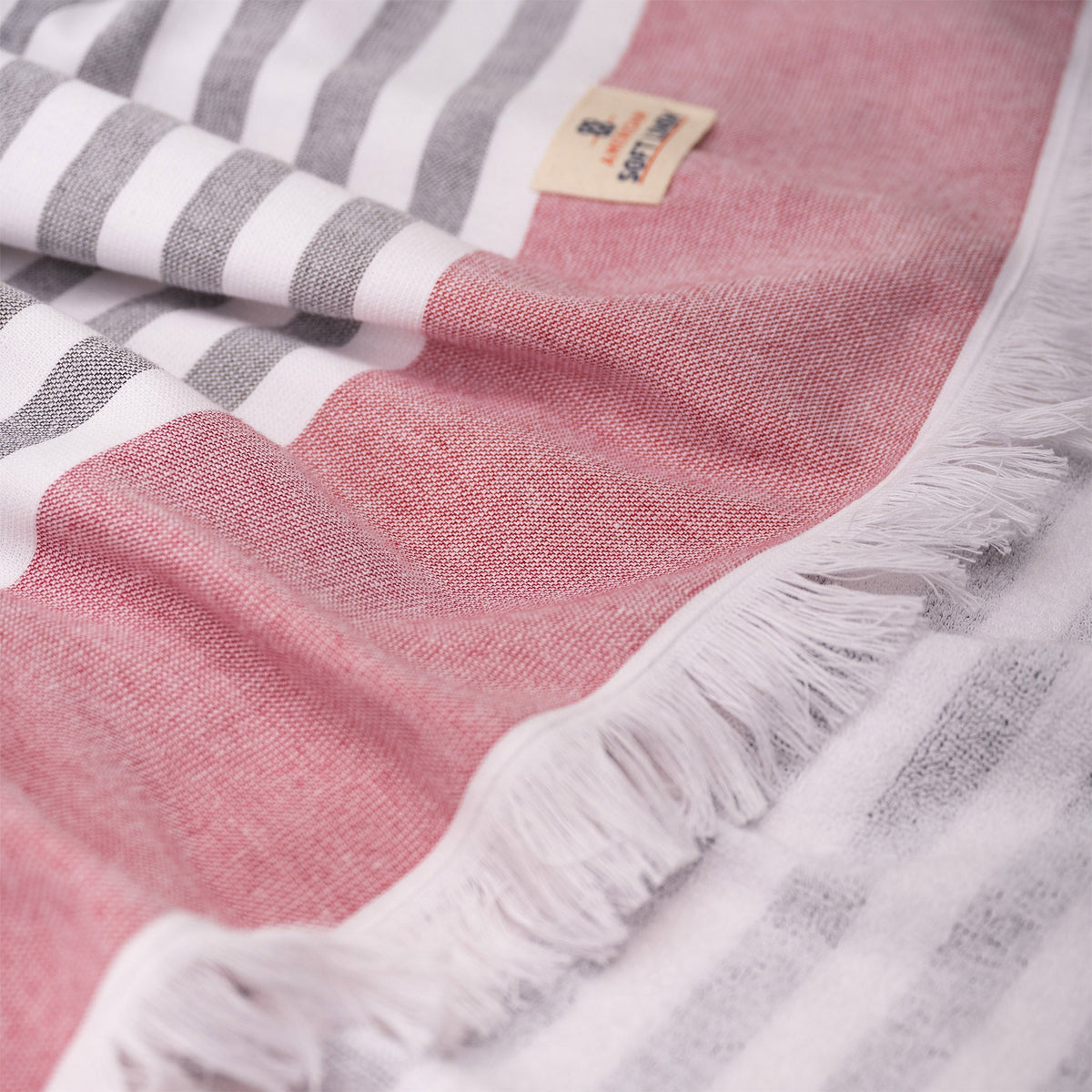 Mediterranean 100% Cotton Turkish Peshtemals, 35" x 60",  Modern & Traditional Turkish Towels - 44 Set Case Pack