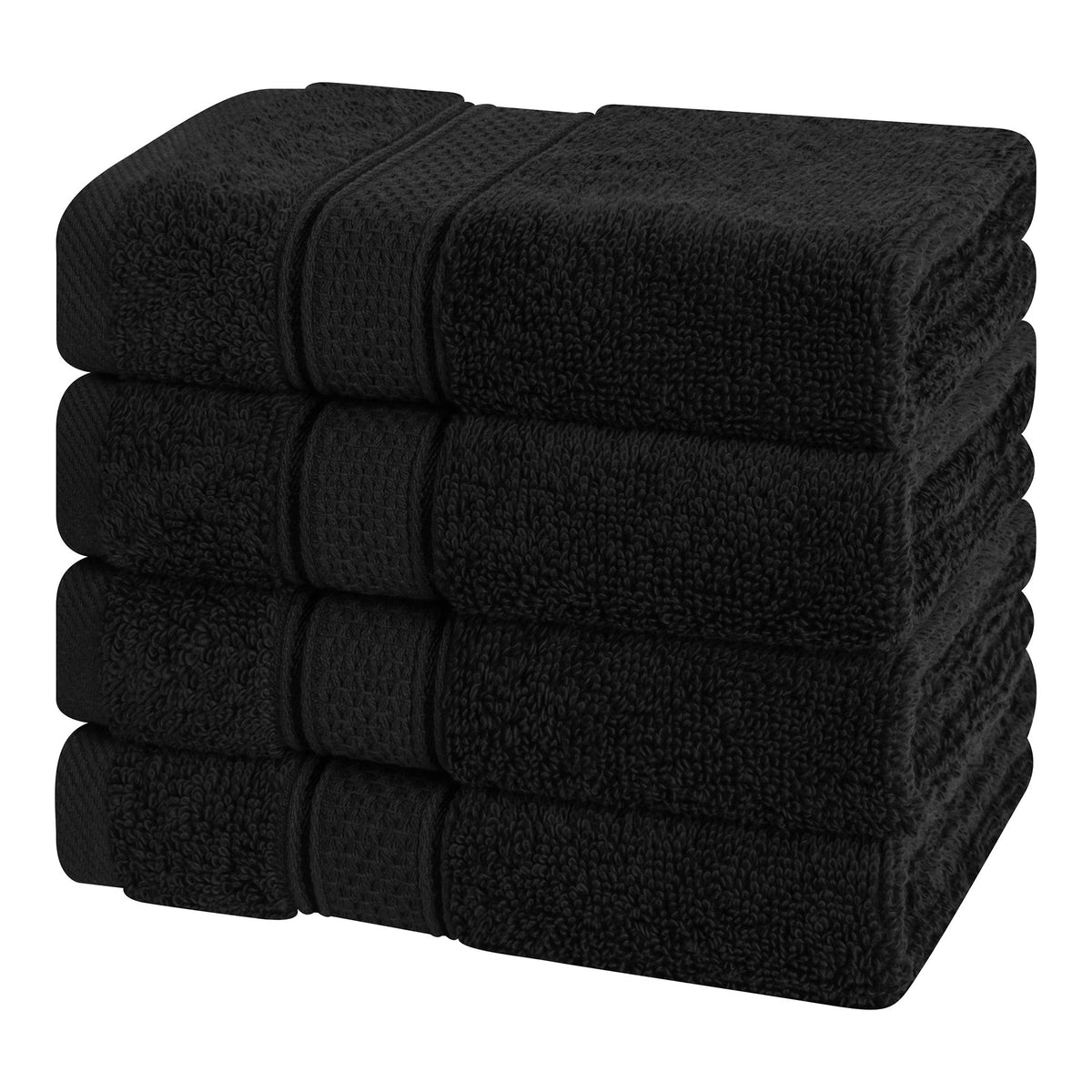 American Soft Linen 100% Cotton, Luxury, Salem 4 Piece Washcloth Set - 60 Set Case Pack