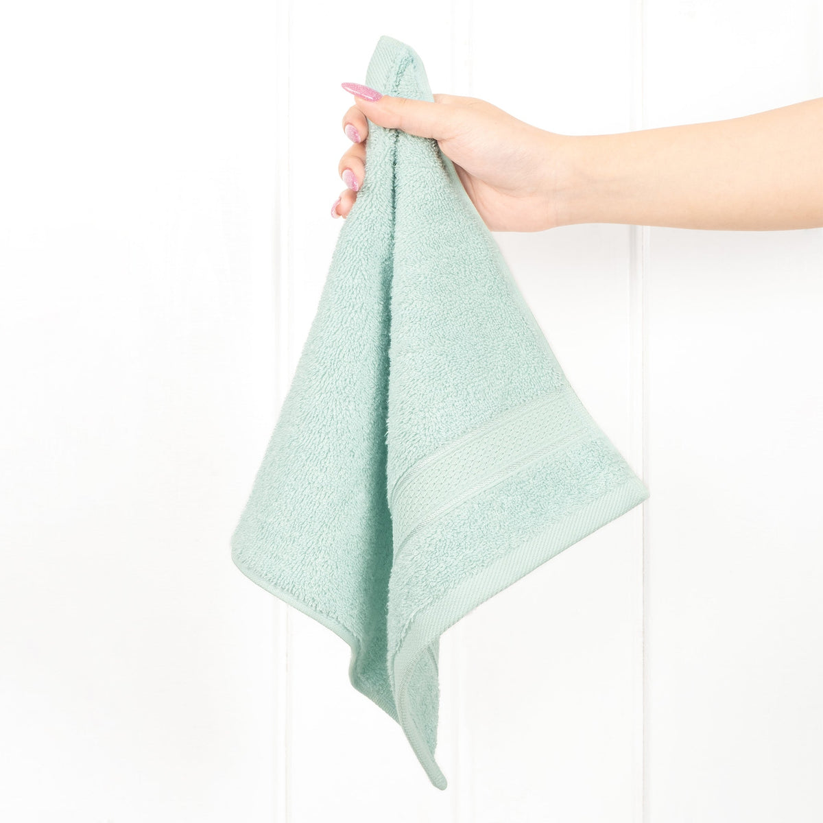 American Soft Linen 100% Cotton, Luxury, Salem 4 Piece Washcloth Set - 60 Set Case Pack