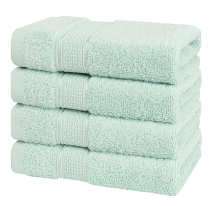 American Soft Linen 100% Cotton, Luxury, Salem 4 Piece Washcloth Set - 60 Set Case Pack