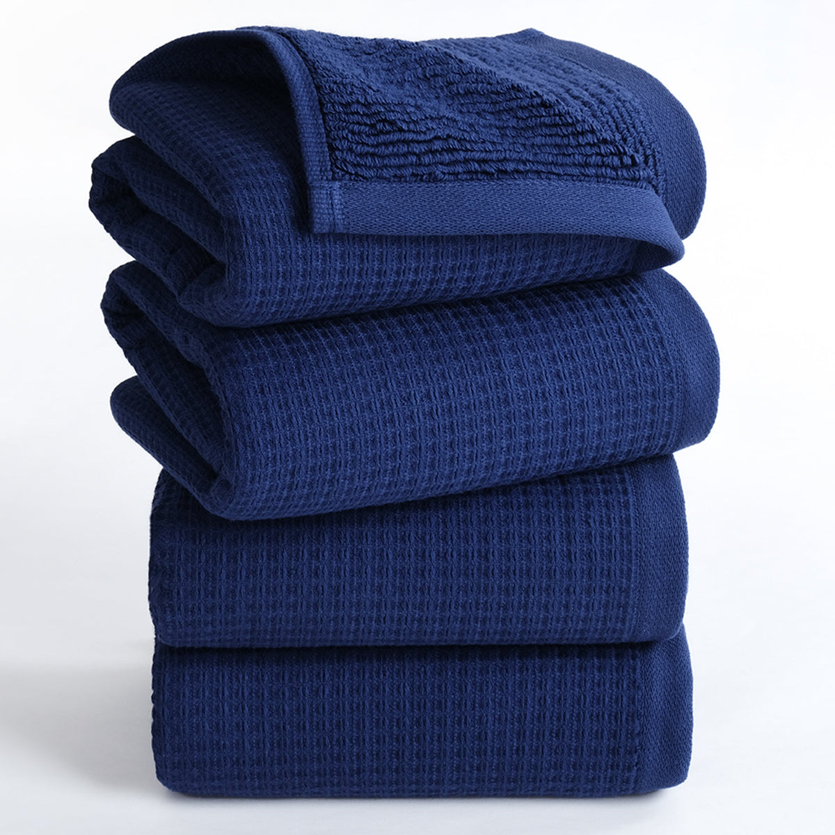 NOLA 4-Pack 100% Turkish Cotton Hand Towels – Waffle 600 GSM Wholesale Case Pack of 24