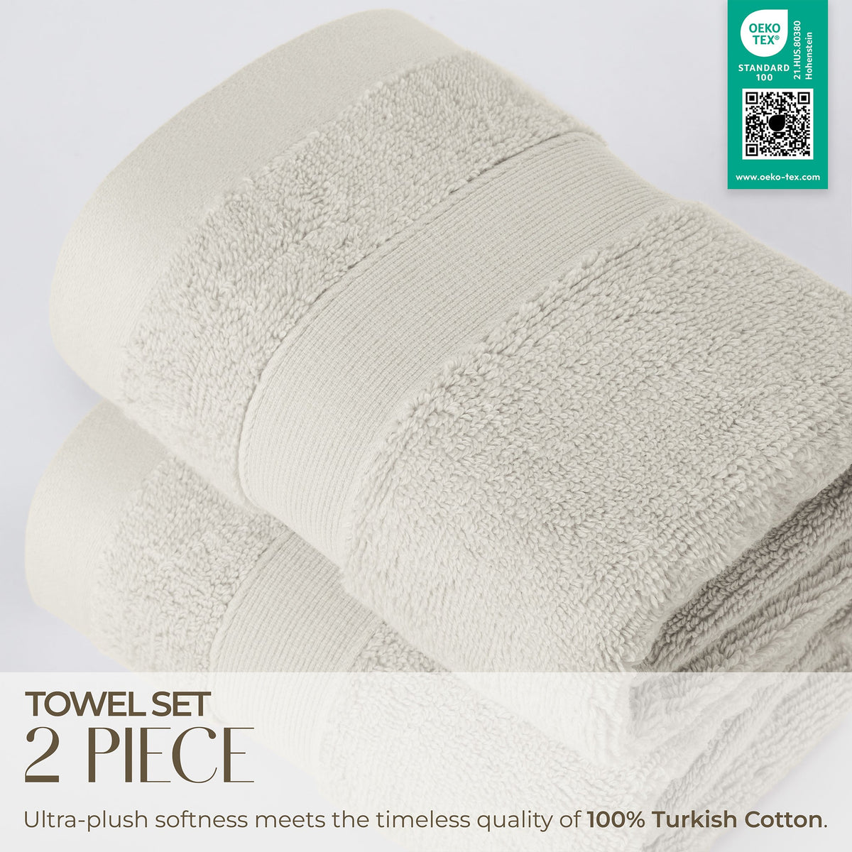 SIENA Wholesale Luxury 100% Turkish Cotton Hand Towels – 700 GSM, Case Pack of 42
