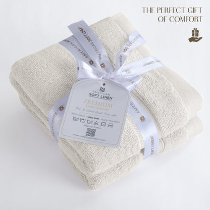 SIENA Wholesale Luxury 100% Turkish Cotton Hand Towels – 700 GSM, Case Pack of 42