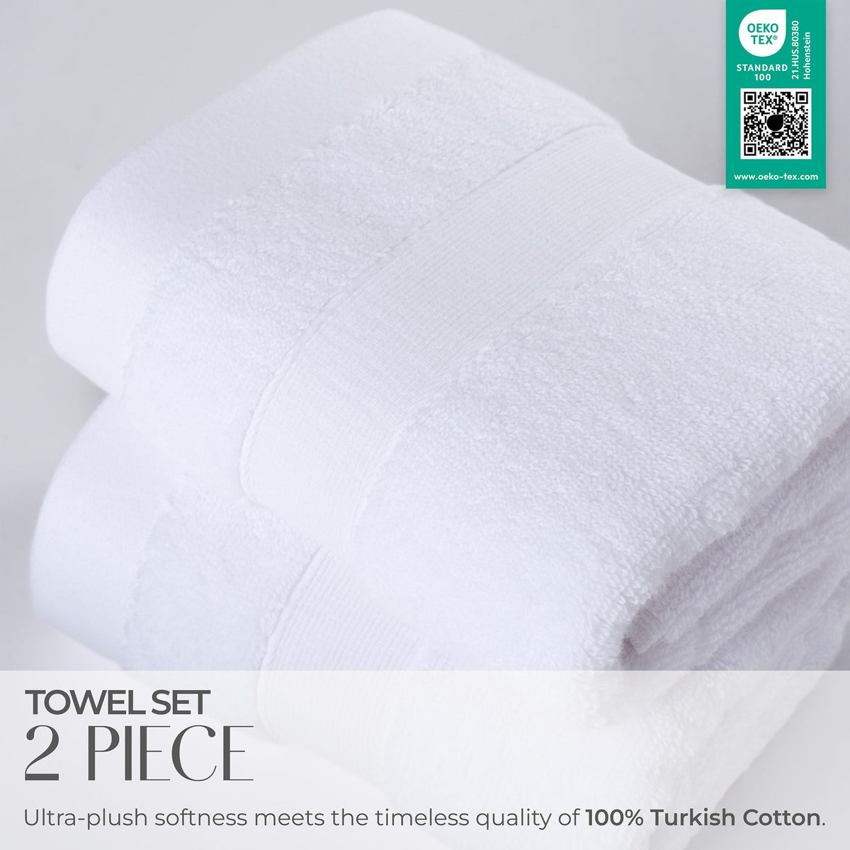 SIENA Wholesale Luxury 100% Turkish Cotton Hand Towels – 700 GSM, Case Pack of 42