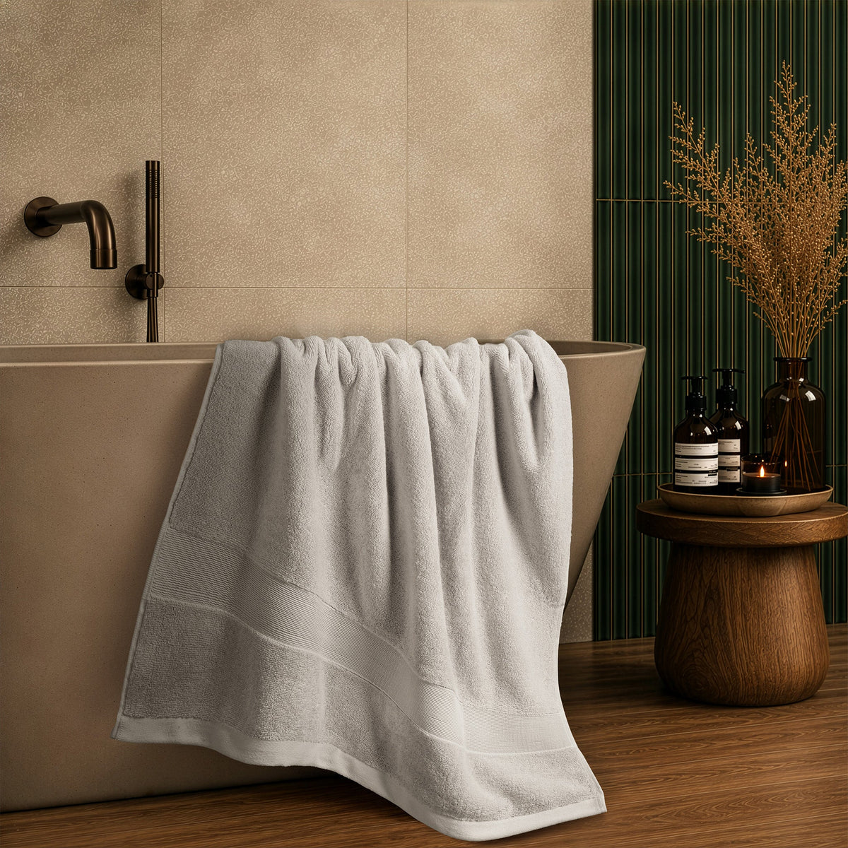 SIENA Wholesale 100% Turkish Cotton Jumbo Bath Towels | Luxury 700 GSM