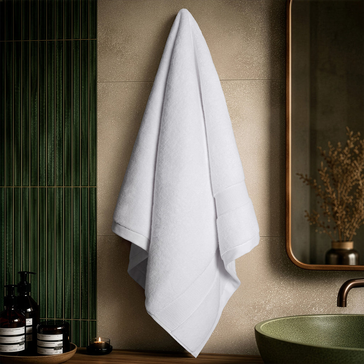 SIENA Wholesale 100% Turkish Cotton Jumbo Bath Towels | Luxury 700 GSM
