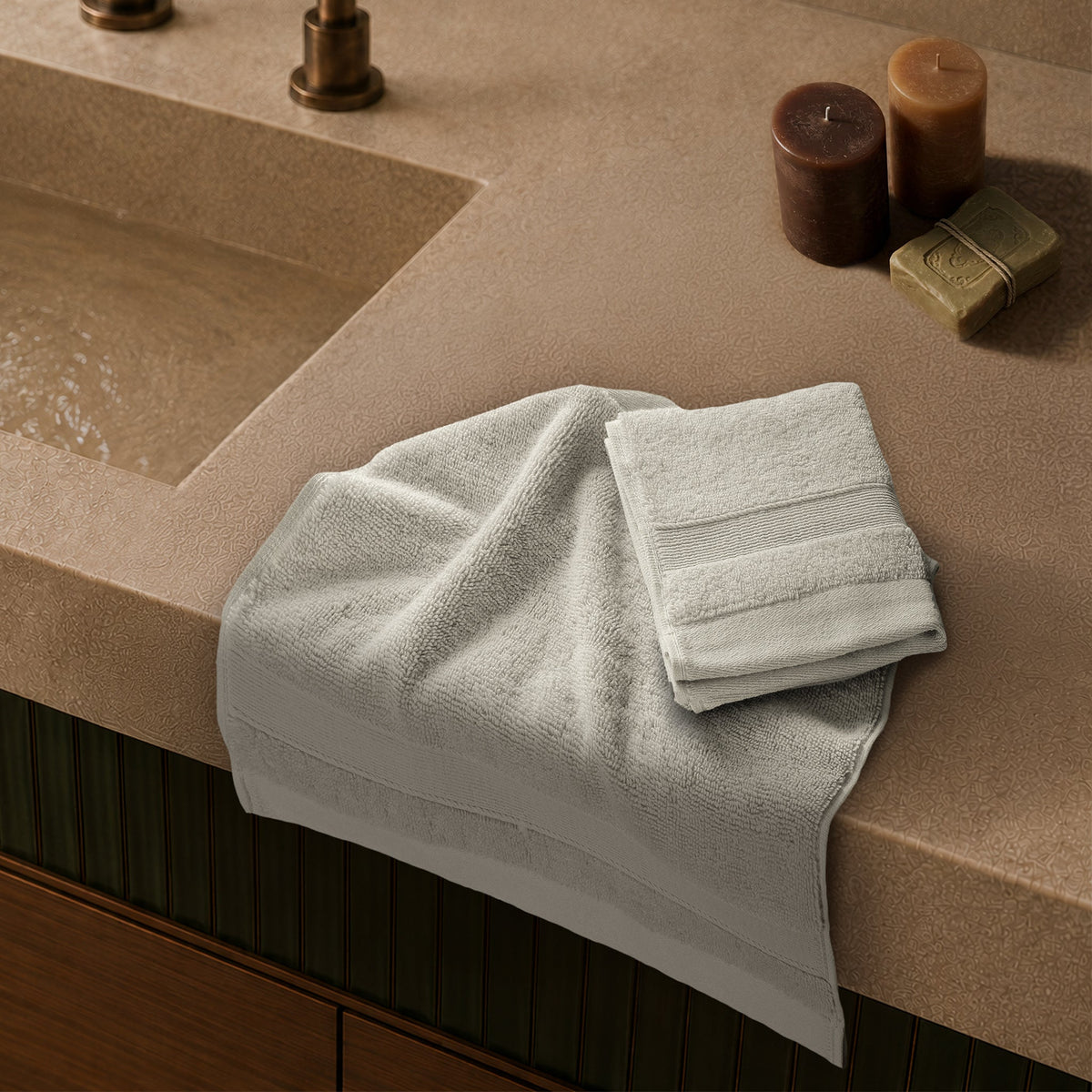SIENA Wholesale Luxury 100% Turkish Cotton Washcloths – 700 GSM, Case Pack of 120