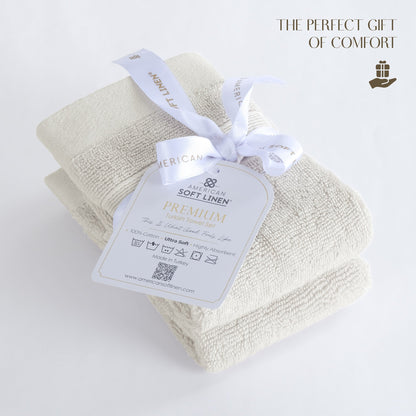 SIENA Wholesale Luxury 100% Turkish Cotton Washcloths – 700 GSM, Case Pack of 120