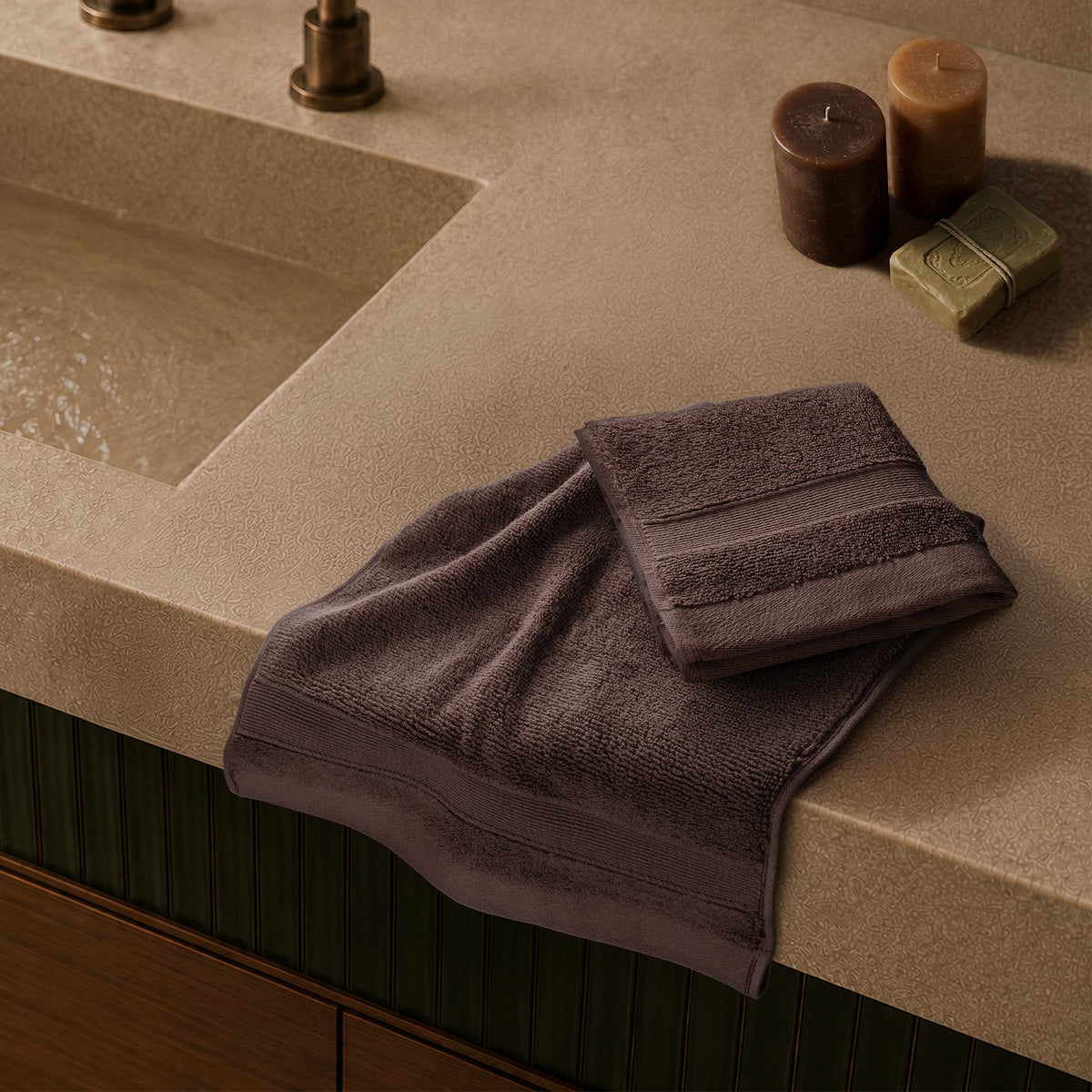 SIENA Wholesale Luxury 100% Turkish Cotton Washcloths – 700 GSM, Case Pack of 120