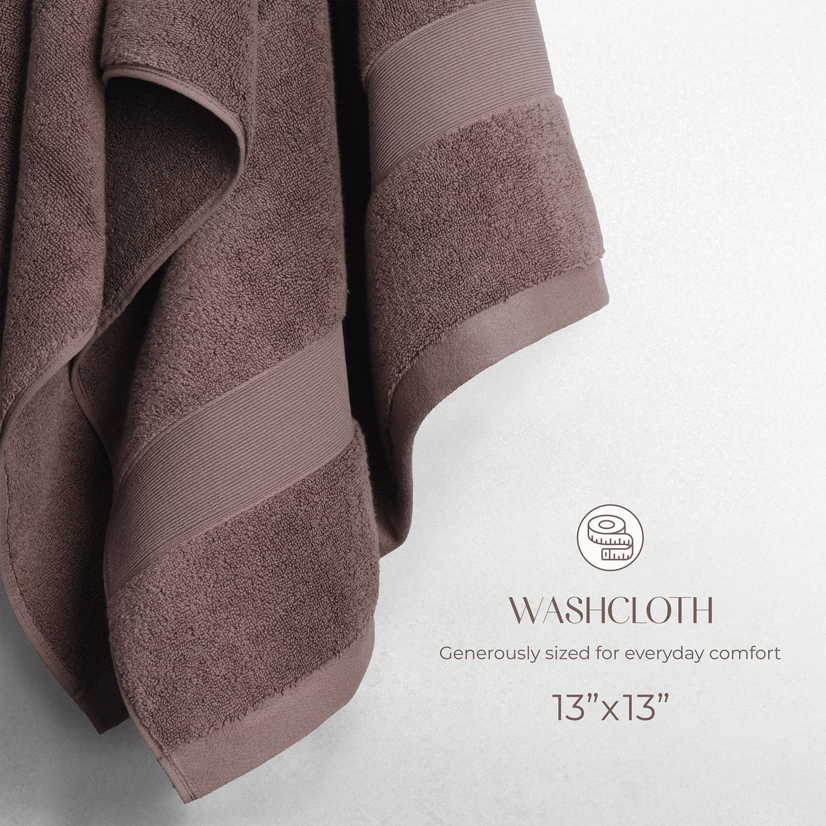 SIENA Wholesale Luxury 100% Turkish Cotton Washcloths – 700 GSM, Case Pack of 120