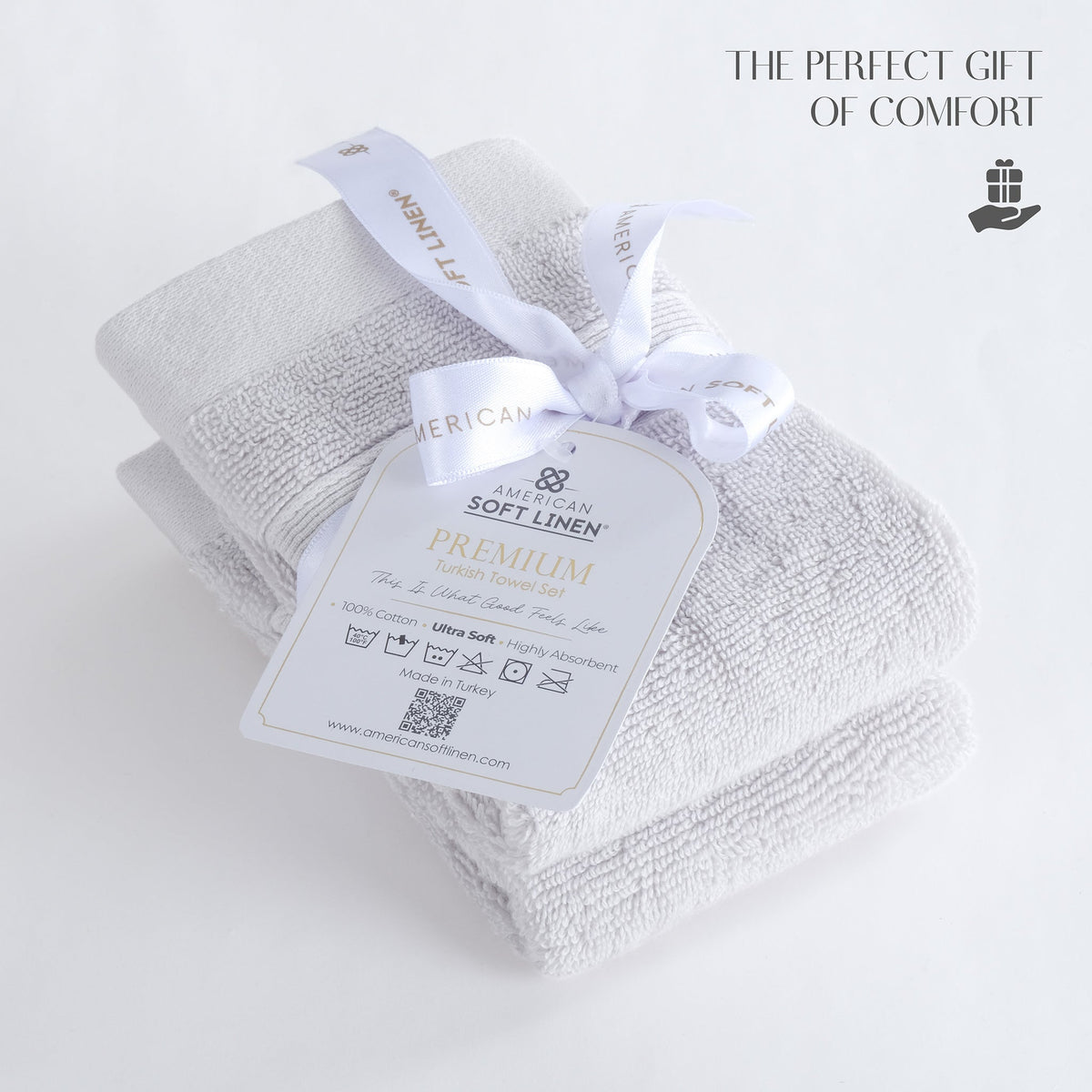 SIENA Wholesale Luxury 100% Turkish Cotton Washcloths – 700 GSM, Case Pack of 120