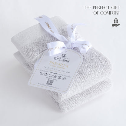 SIENA Wholesale Luxury 100% Turkish Cotton Washcloths – 700 GSM, Case Pack of 120