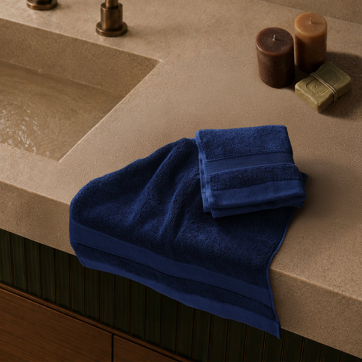 SIENA Wholesale Luxury 100% Turkish Cotton Washcloths – 700 GSM, Case Pack of 120