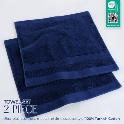 SIENA Wholesale Luxury 100% Turkish Cotton Washcloths – 700 GSM, Case Pack of 120