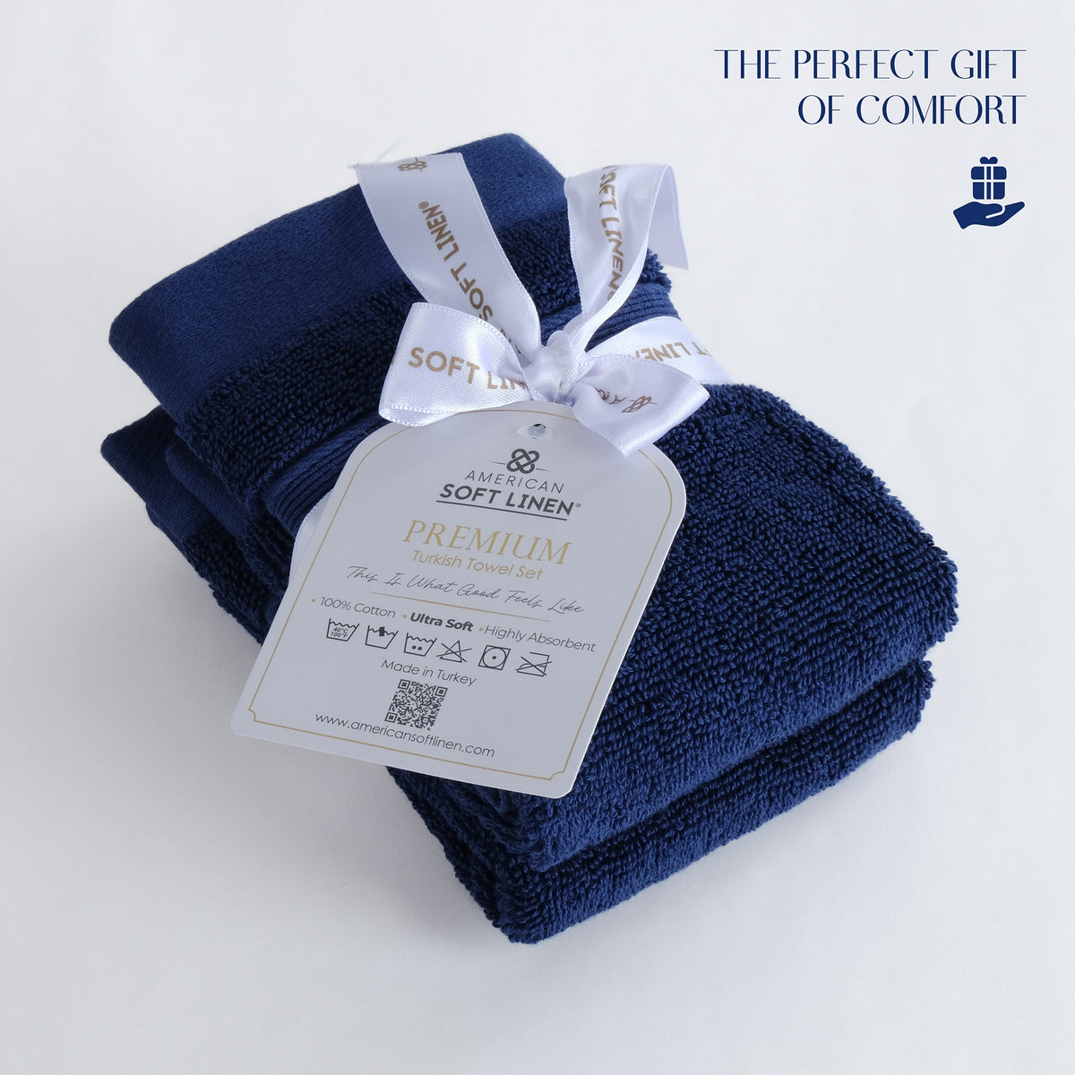 SIENA Wholesale Luxury 100% Turkish Cotton Washcloths – 700 GSM, Case Pack of 120
