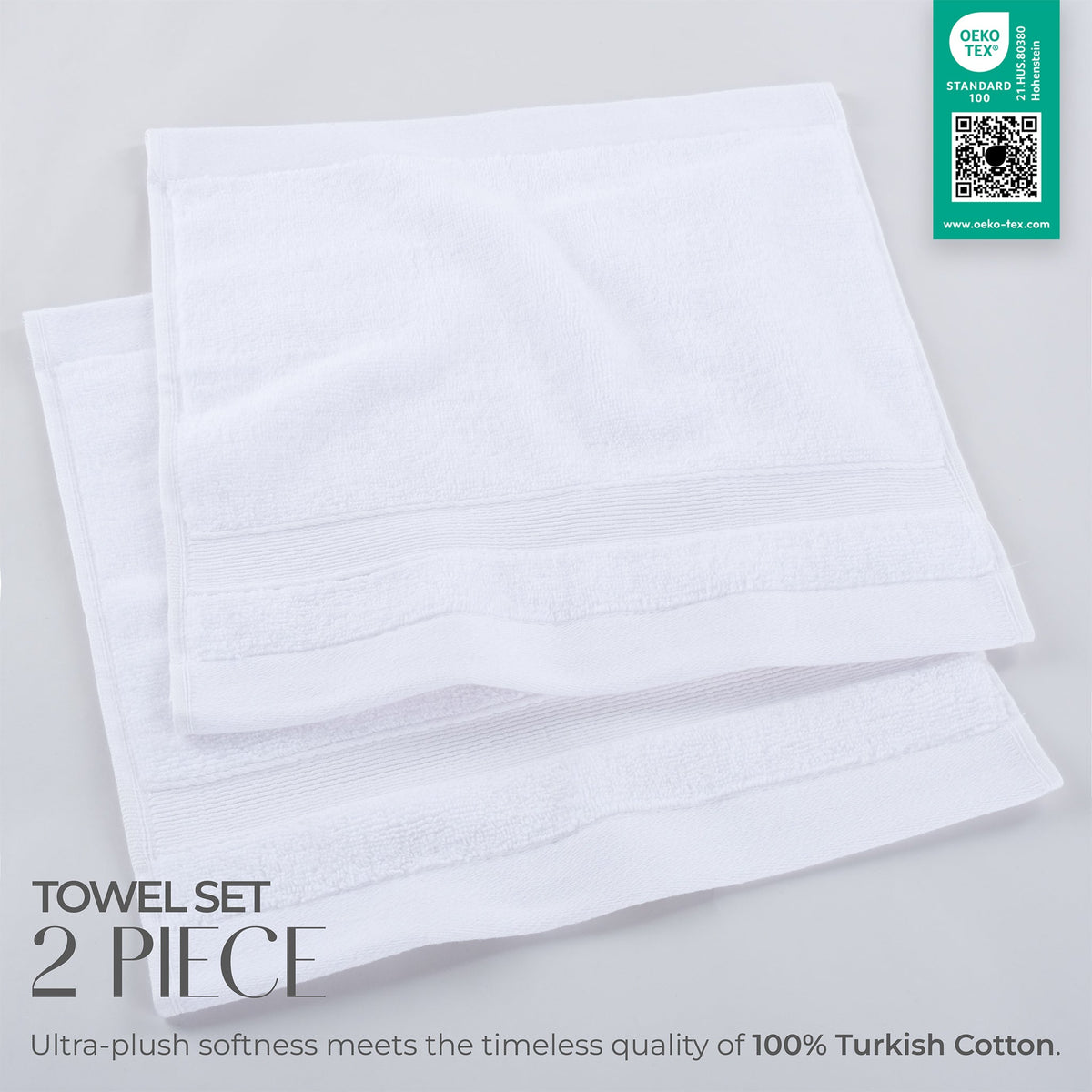 SIENA Wholesale Luxury 100% Turkish Cotton Washcloths – 700 GSM, Case Pack of 120