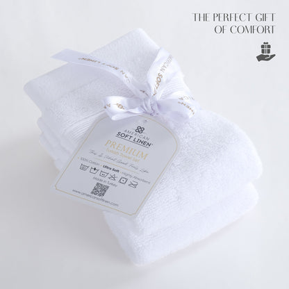 SIENA Wholesale Luxury 100% Turkish Cotton Washcloths – 700 GSM, Case Pack of 120